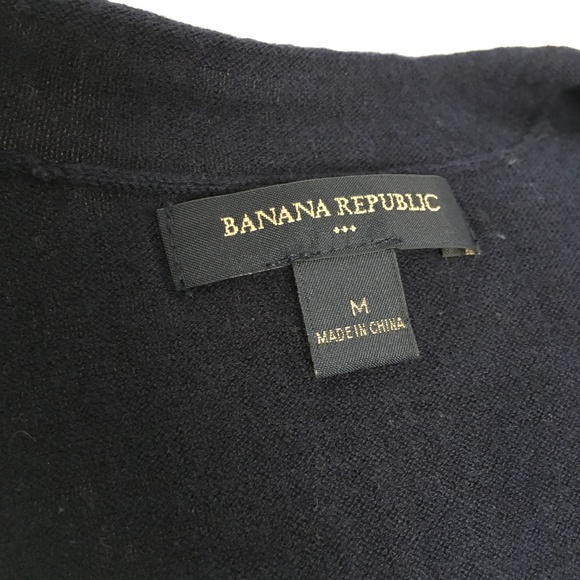 Banana Republic sequin Navy tank - Picture 7 of 8